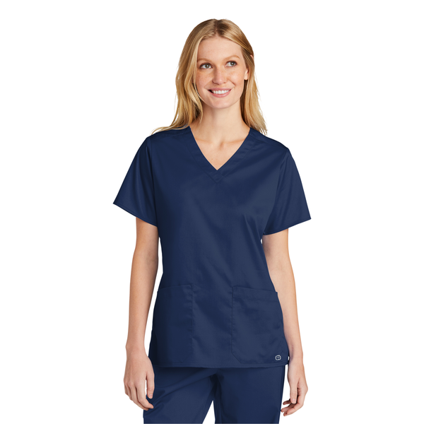 Wink® WorkFlex™ V-Neck Ladies' Scrub Top