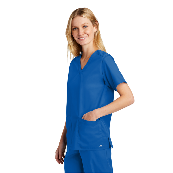 Wink® WorkFlex™ V-Neck Ladies' Scrub Top