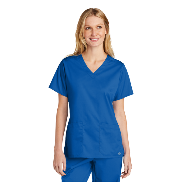 Wink® WorkFlex™ V-Neck Ladies' Scrub Top