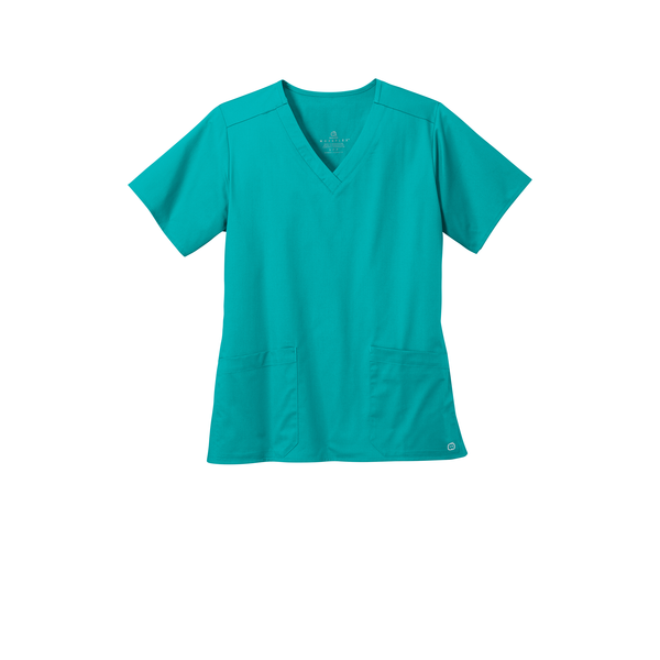 Wink® WorkFlex™ V-Neck Ladies' Scrub Top