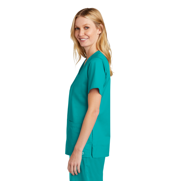 Wink® WorkFlex™ V-Neck Ladies' Scrub Top