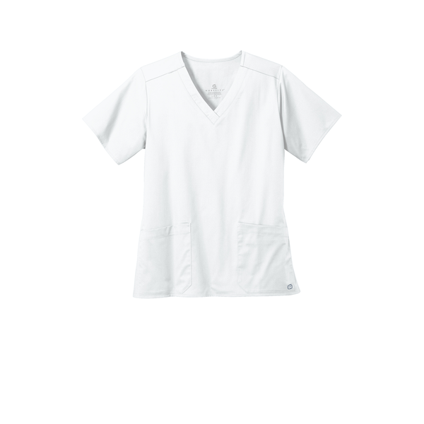 Wink® WorkFlex™ V-Neck Ladies' Scrub Top
