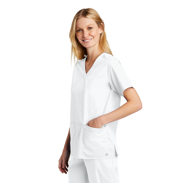 Wink® WorkFlex™ V-Neck Ladies' Scrub Top
