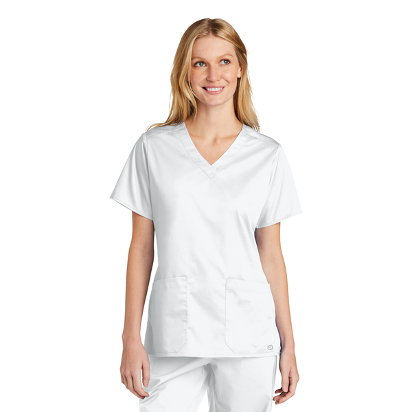 Wink® WorkFlex™ V-Neck Ladies' Scrub Top