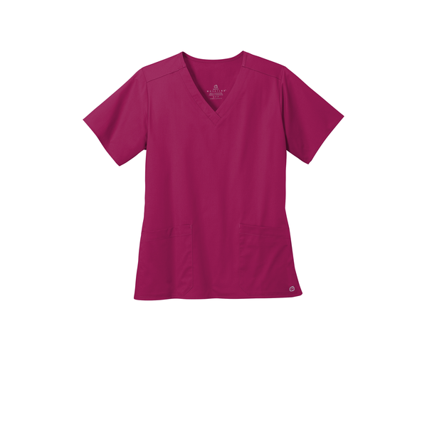Wink® WorkFlex™ V-Neck Ladies' Scrub Top