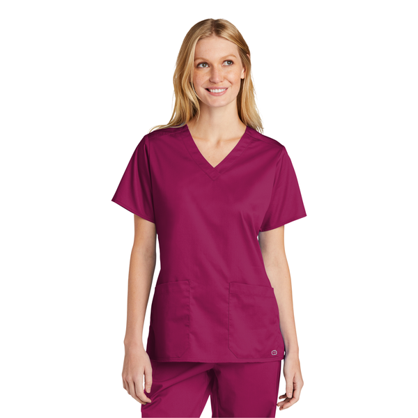 Wink® WorkFlex™ V-Neck Ladies' Scrub Top