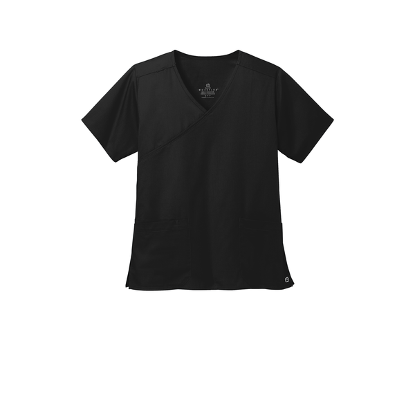Wink® WorkFlex™ Mock Wrap Ladies' Scrub Top