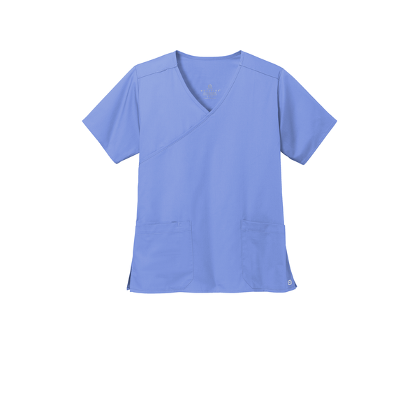 Wink® WorkFlex™ Mock Wrap Ladies' Scrub Top