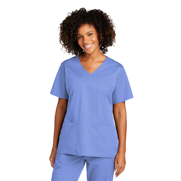 Wink® WorkFlex™ Mock Wrap Ladies' Scrub Top