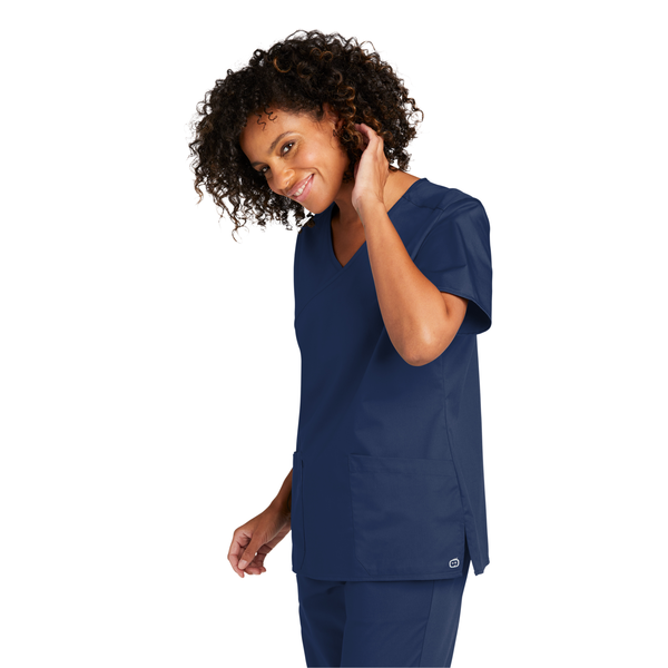 Wink® WorkFlex™ Mock Wrap Ladies' Scrub Top