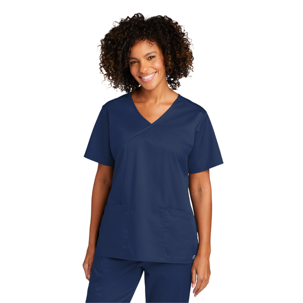 Wink® WorkFlex™ Mock Wrap Ladies' Scrub Top