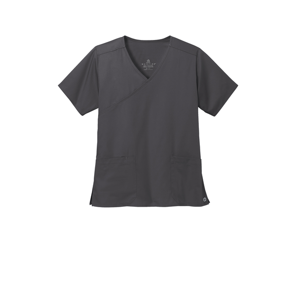 Wink® WorkFlex™ Mock Wrap Ladies' Scrub Top