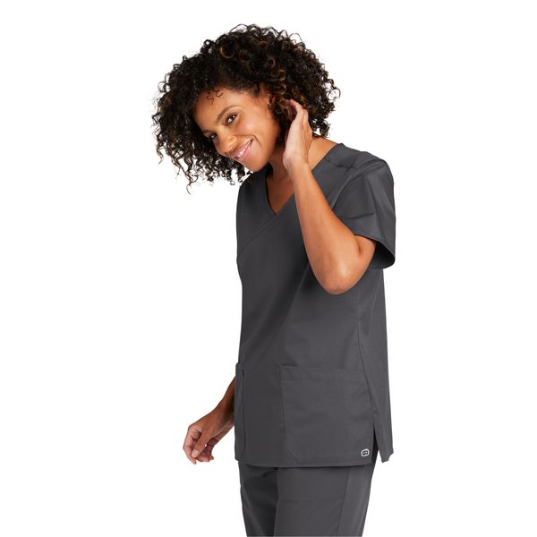 Wink® WorkFlex™ Mock Wrap Ladies' Scrub Top