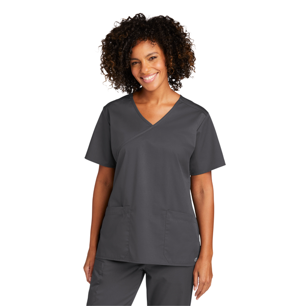Wink® WorkFlex™ Mock Wrap Ladies' Scrub Top