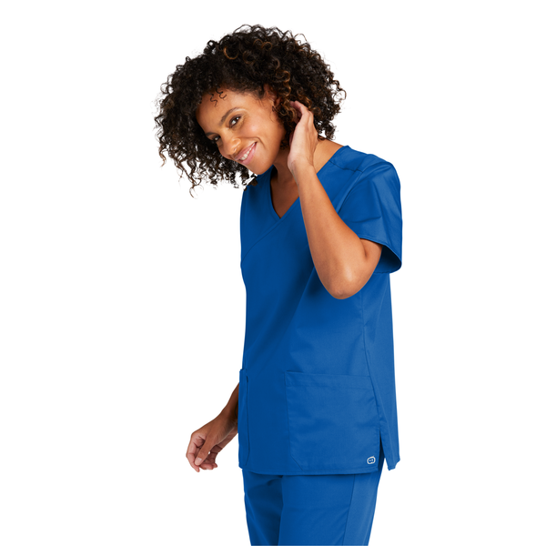 Wink® WorkFlex™ Mock Wrap Ladies' Scrub Top