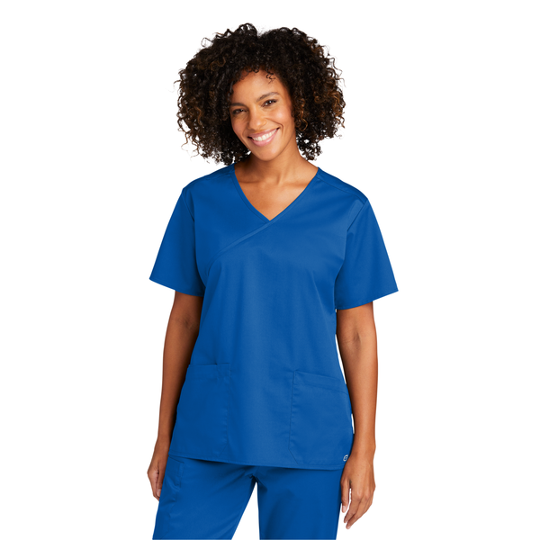 Wink® WorkFlex™ Mock Wrap Ladies' Scrub Top