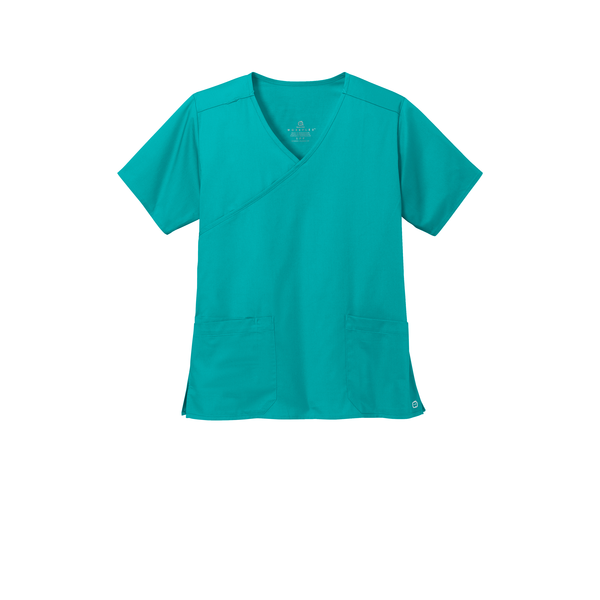 Wink® WorkFlex™ Mock Wrap Ladies' Scrub Top