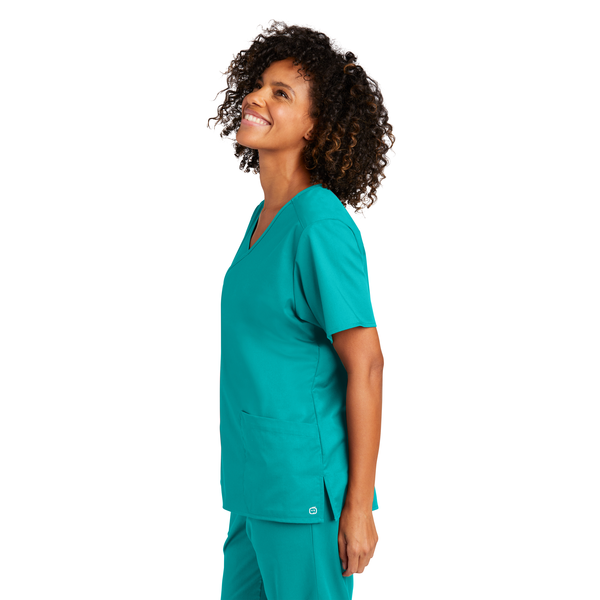 Wink® WorkFlex™ Mock Wrap Ladies' Scrub Top