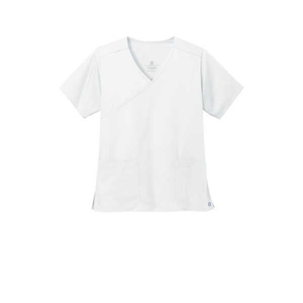 Wink® WorkFlex™ Mock Wrap Ladies' Scrub Top