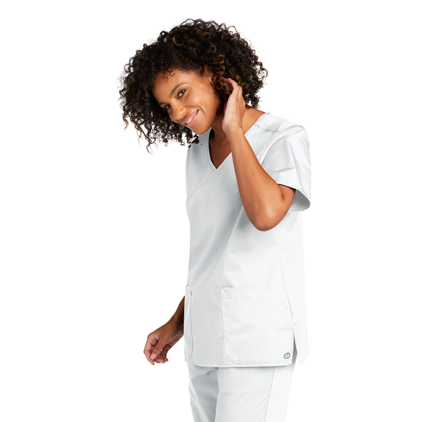 Wink® WorkFlex™ Mock Wrap Ladies' Scrub Top