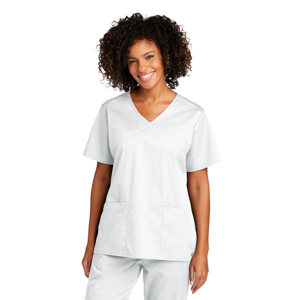 Wink® WorkFlex™ Mock Wrap Ladies' Scrub Top