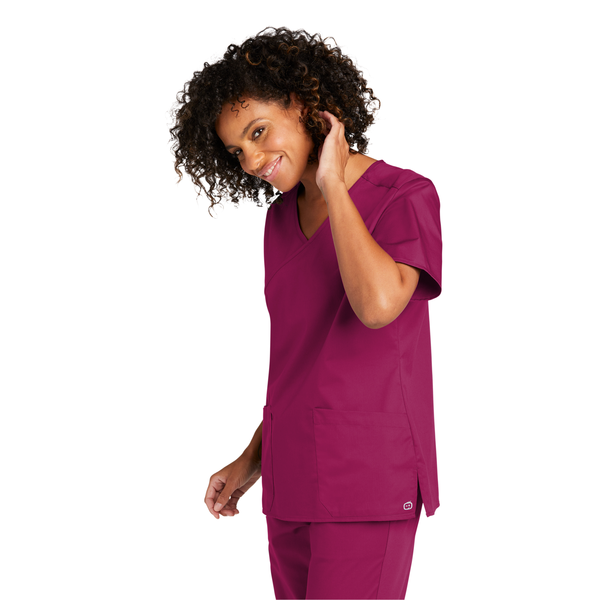 Wink® WorkFlex™ Mock Wrap Ladies' Scrub Top
