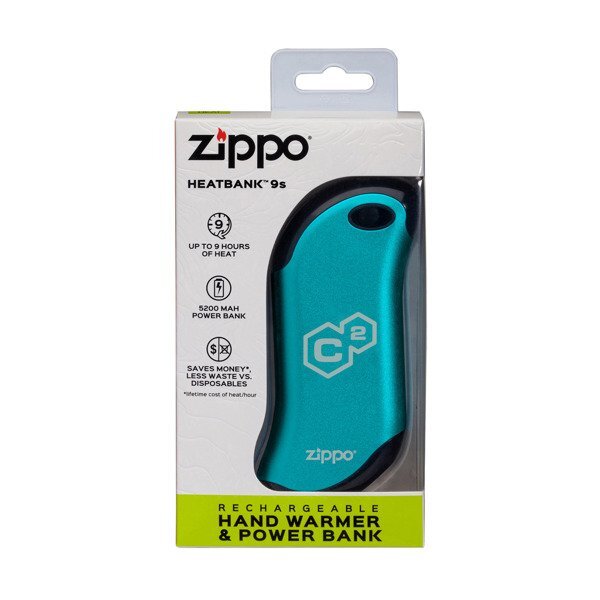 Zippo® Heatbank™ 9-Hour Rechargeable Hand Warmer & Power Bank, 5200 mAH