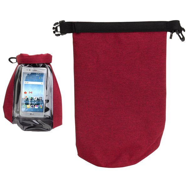Waterproof Gear Bag with Touch-Thru Phone Pocket