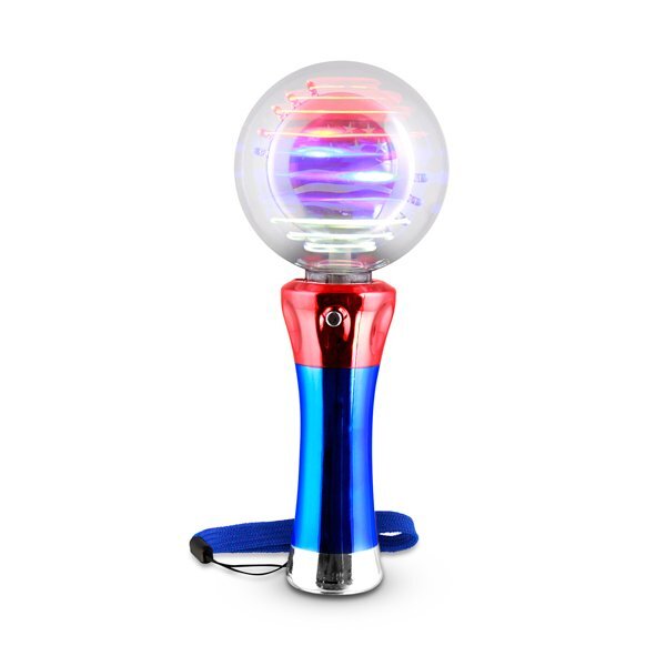 American Flag Spinning LED Light Wand