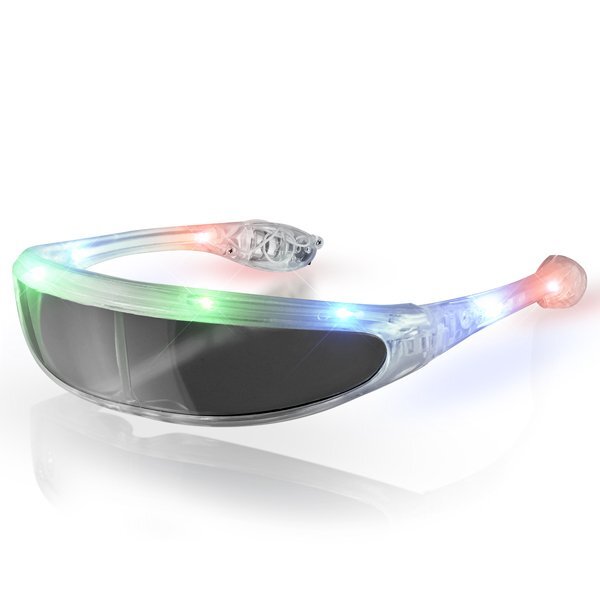 Futuristic Light Up LED Sunglasses