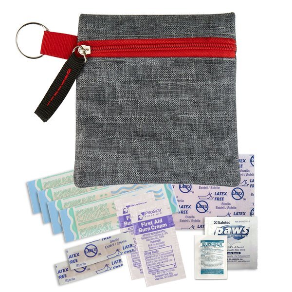 Heathered First Aid Kit w/ Internal Meds