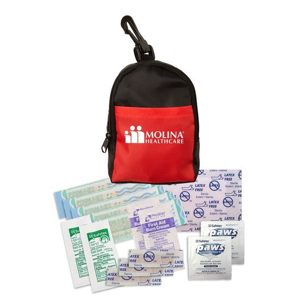 Mini Backpack 15-Piece First Aid Kit