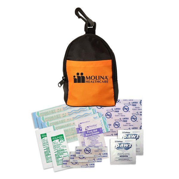 Mini Backpack 15-Piece First Aid Kit