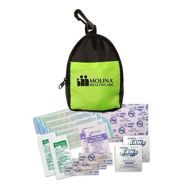 Mini Backpack 15-Piece First Aid Kit