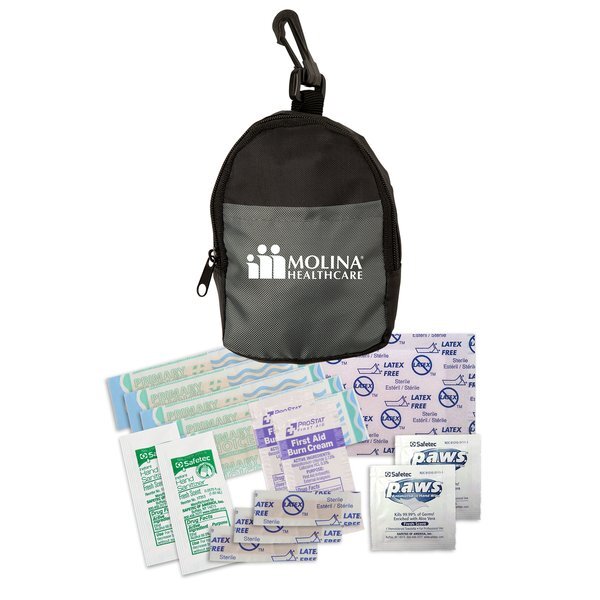 Mini Backpack 15-Piece First Aid Kit