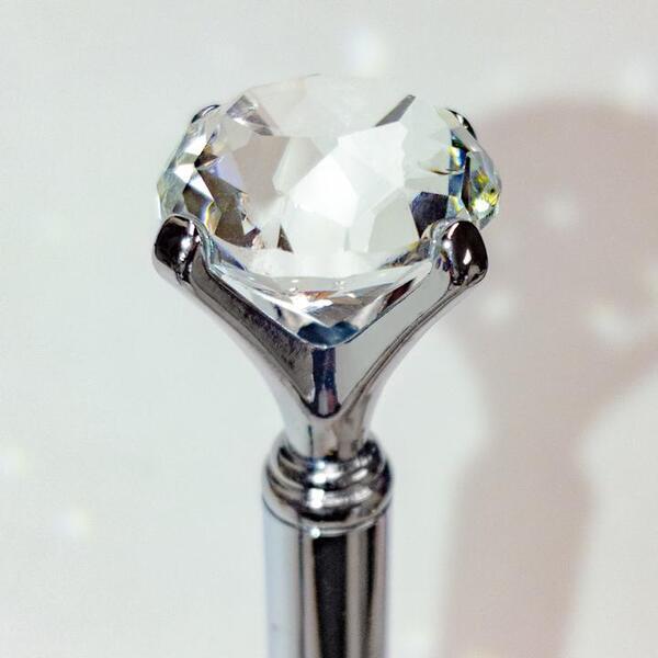 Metal Twist Diamond Pen