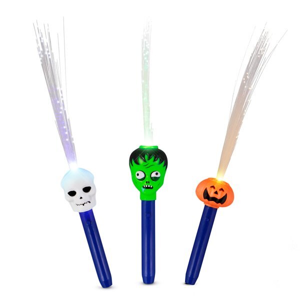 Halloween Assorted Fiber Optic Light Wand