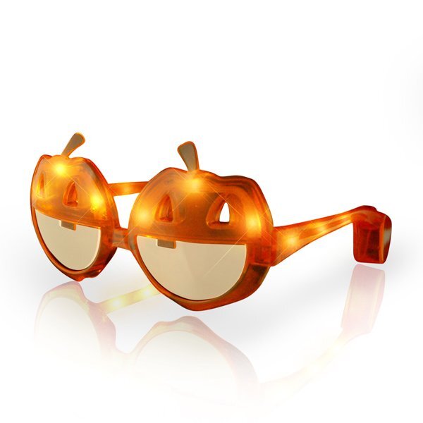 Light Up LED Pumpkin Glasses