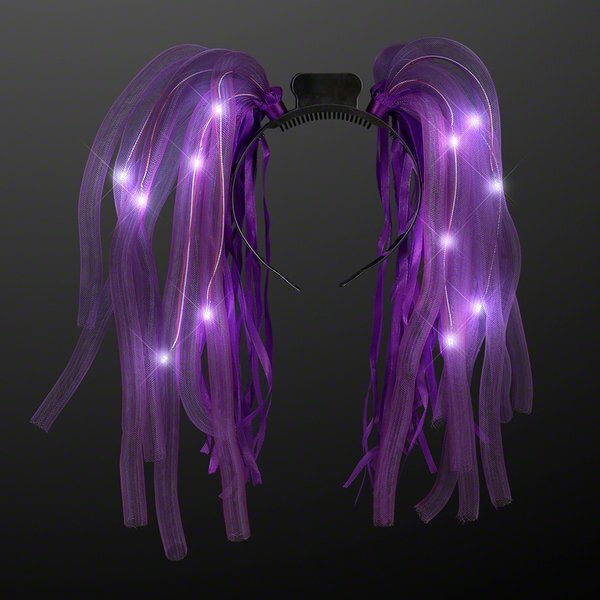 Light Up LED Noodle Headbands