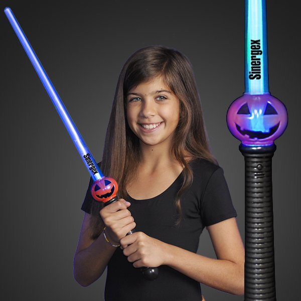 Jack-O-Lantern Halloween LED Sword Saber