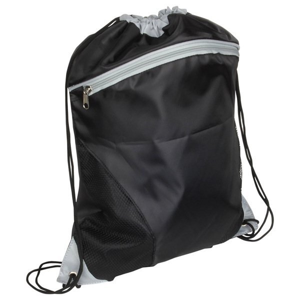 Cyclone Mesh Curve Polyester Drawstring Backpack