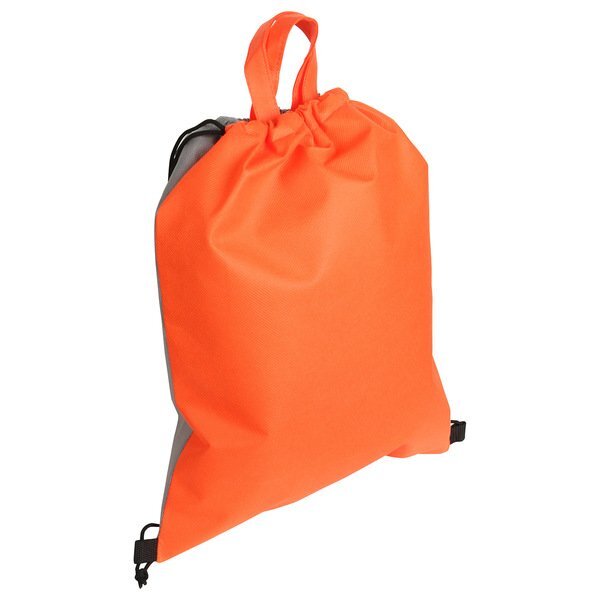 Glide Right Non-Woven Drawstring Backpack