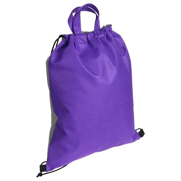 Glide Right Non-Woven Drawstring Backpack