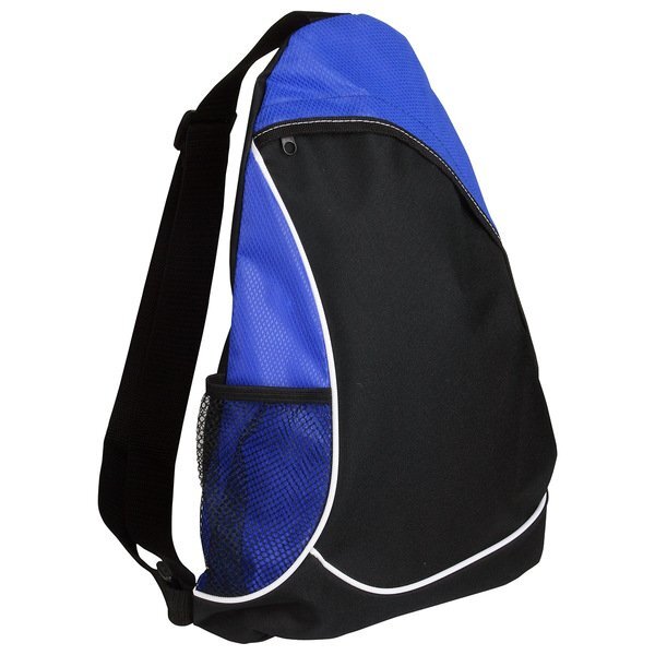 Natural Curve Polyester & Non-Woven Sling Backpack