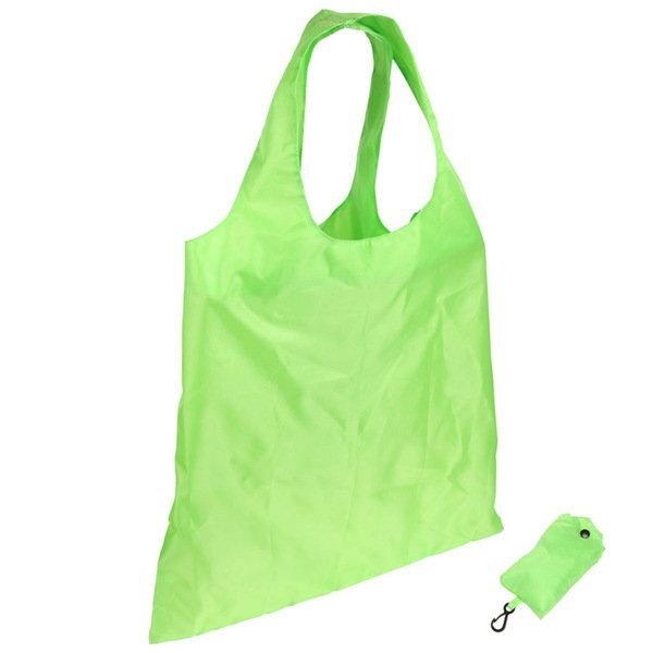 Spring Sling Folding Polyester Reusable Tote Bag
