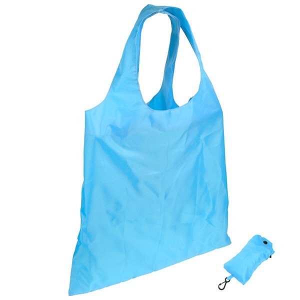 Spring Sling Folding Polyester Reusable Tote Bag