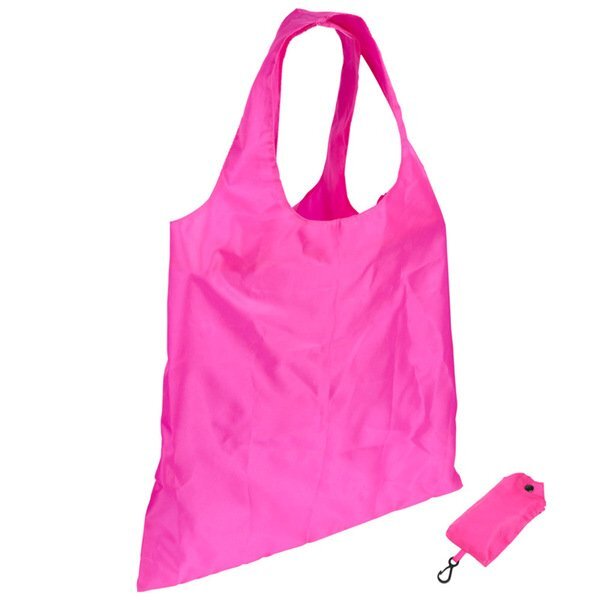 Spring Sling Folding Polyester Reusable Tote Bag