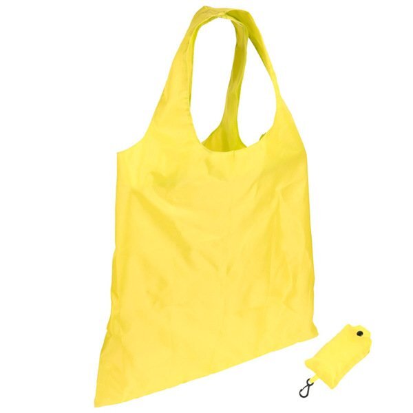 Spring Sling Folding Polyester Reusable Tote Bag