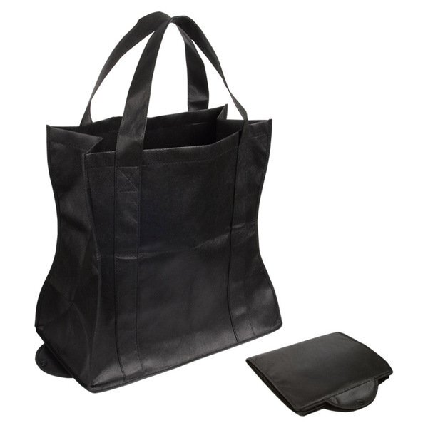 Wave Rider Non-Woven Folding Tote Bag