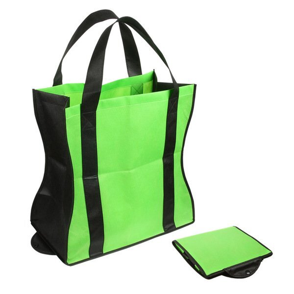 Wave Rider Non-Woven Folding Tote Bag
